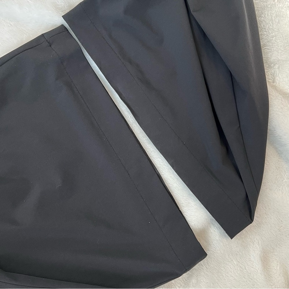 ALO Yoga Black Wide-Leg High-Rise Pants - Picture 12 of 16